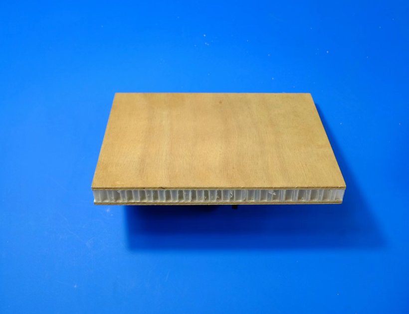 PP honeycomb board with wooden pattern for table top-138