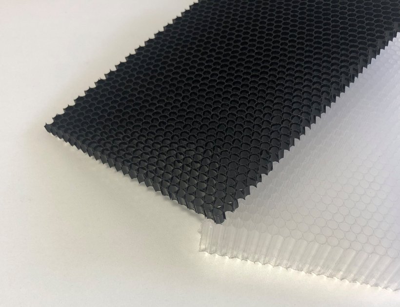 Decoration Material Transparent Polycarbonate Honeycomb Sheet /Honeycomb Panel-524