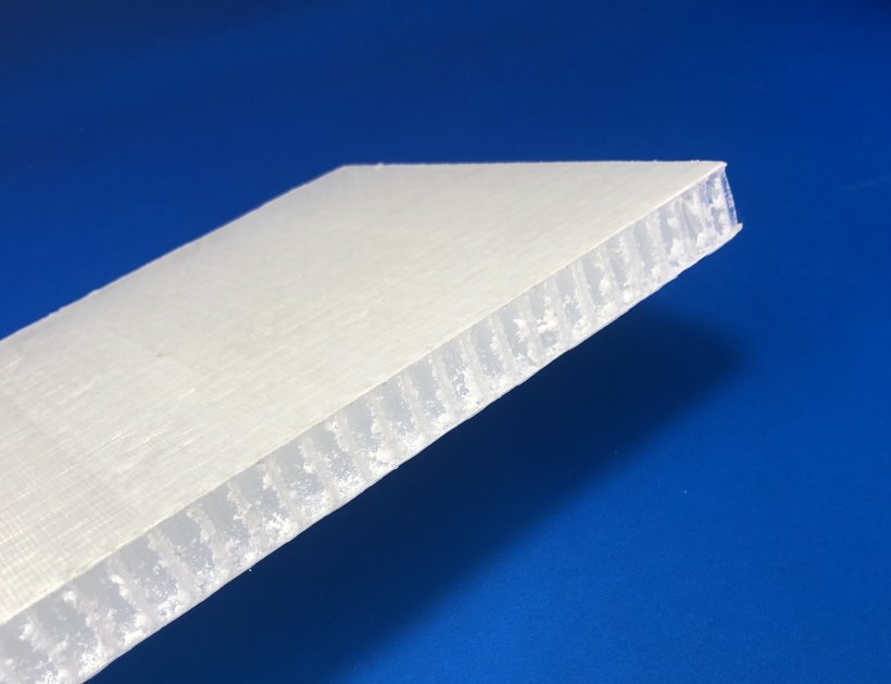 FRP fiber glass PP honeycomb panels for boat-803