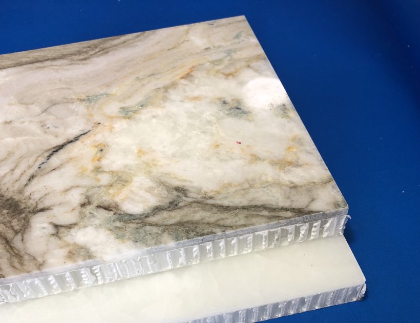 Marble honeycomb panel counter top-777