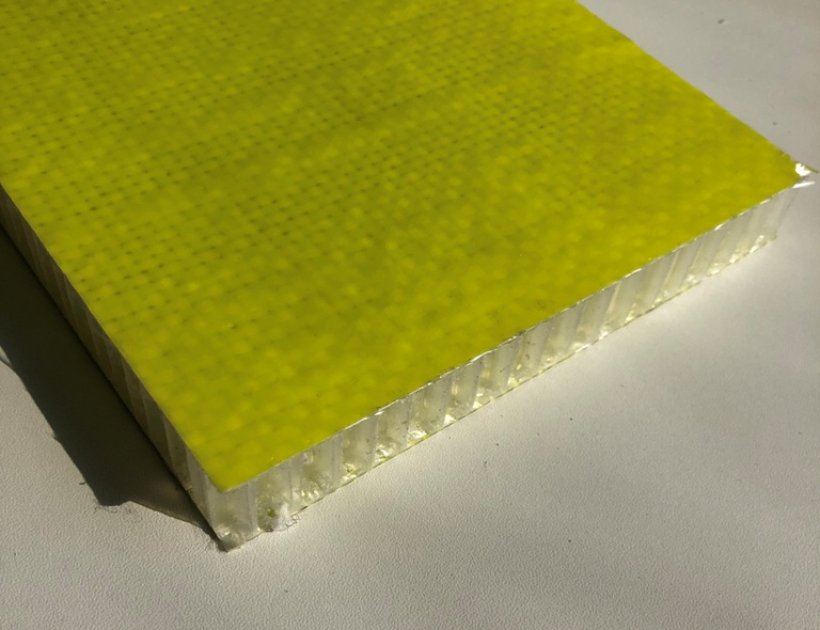 Soundproofing honeycomb core structure sheet-753